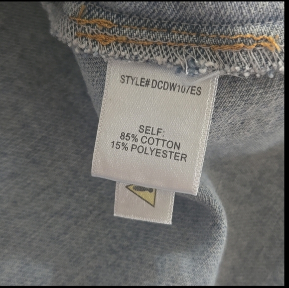 Giani Bernini Light Blue Denim Bustier Tie Strap Fit And Flare Dress Size XL - Picture 9 of 10